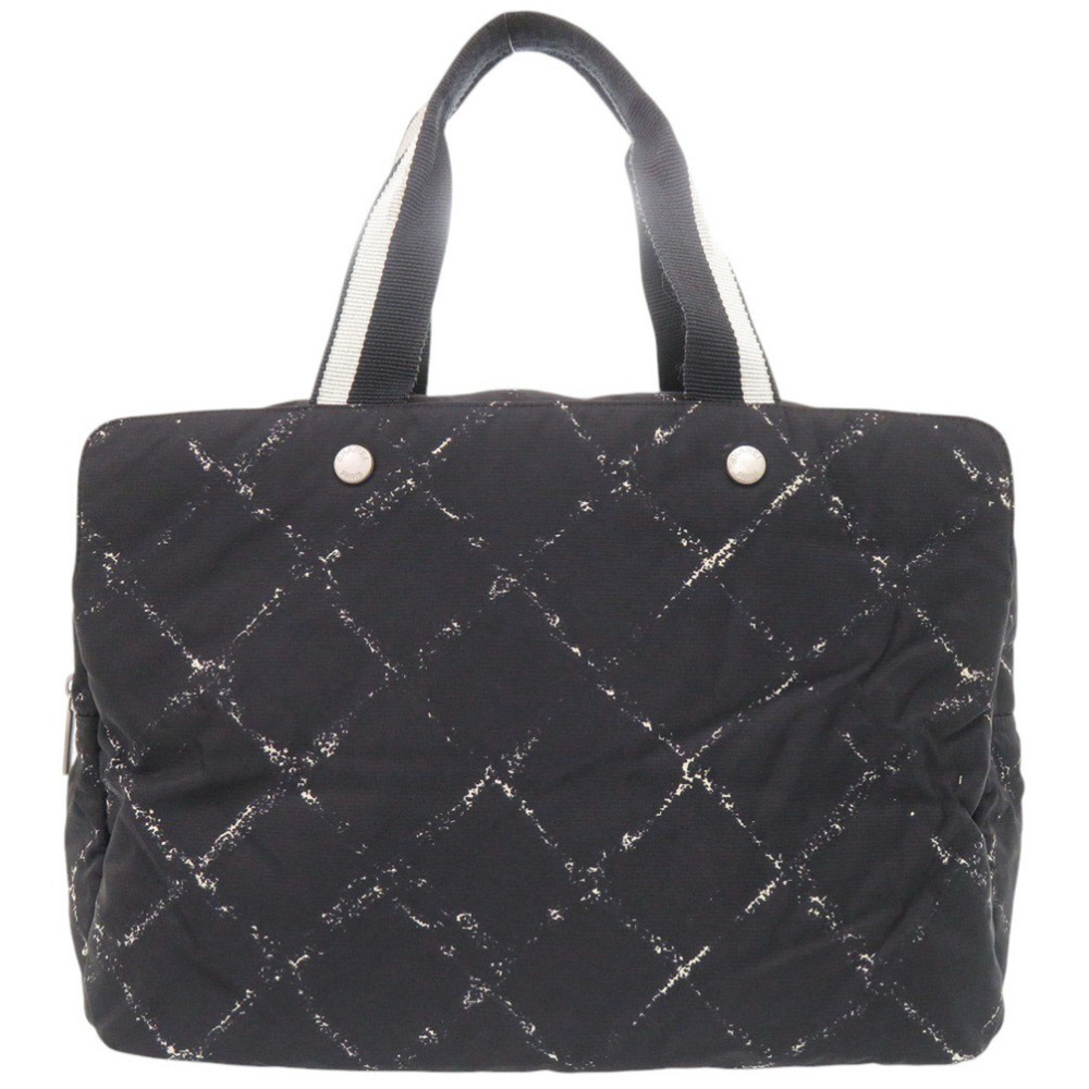 CHANEL Black Boston Bag